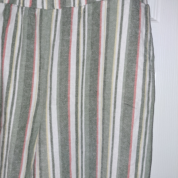 Ruby Rd. striped capri pants, size S. - Picture 2 of 11